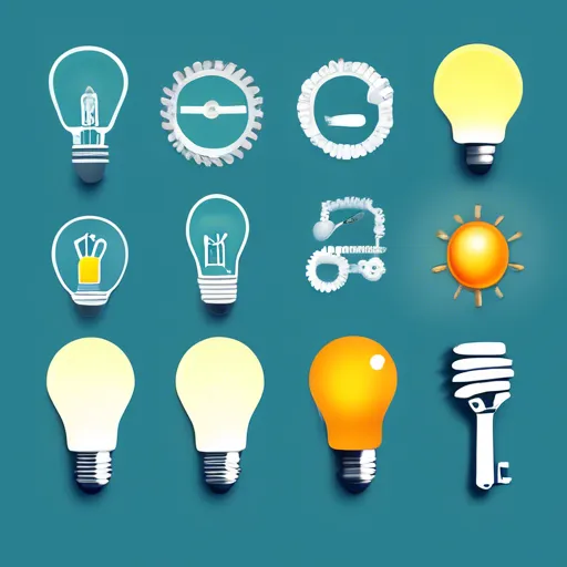 Лампочка крупним планом