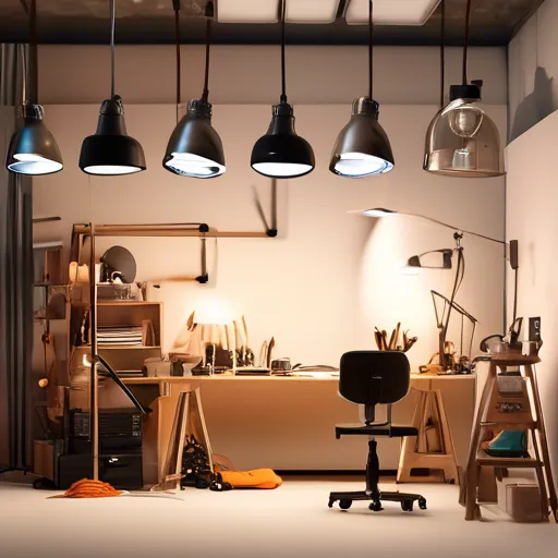 Поради щодо організації освітлення для студії або майстерні