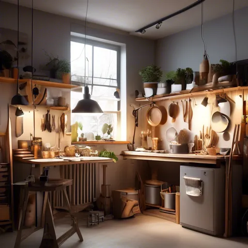 Поради щодо організації освітлення для студії або майстерні