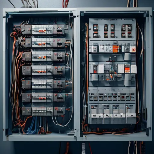 Електричний щиток у квартирі — приклад модульного електрощита