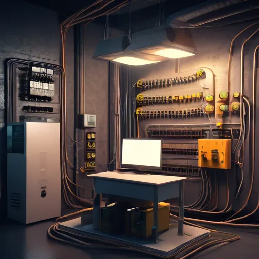 електричний вогонь на проводці