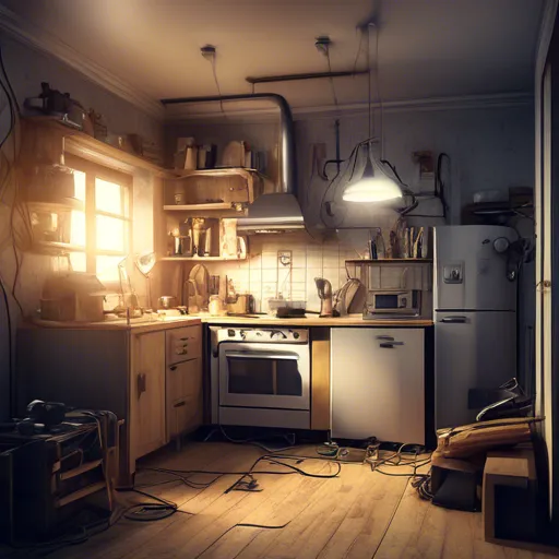 Етапи монтажу проводки у вологих приміщеннях