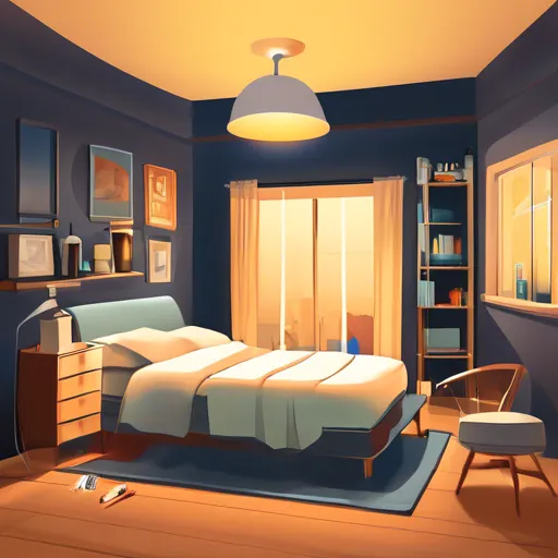 Спектр світла у кабінеті