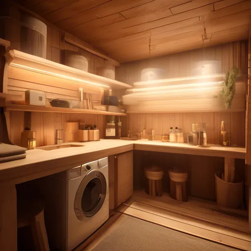 Кухня з декоративним освітленням