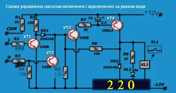 Дві схеми роботи біполярного транзистора
