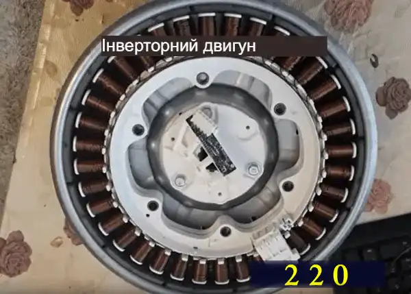 Інверторний двигун у пральній машині - плюси та мінуси конструкції, що визначають вартість та якість прання