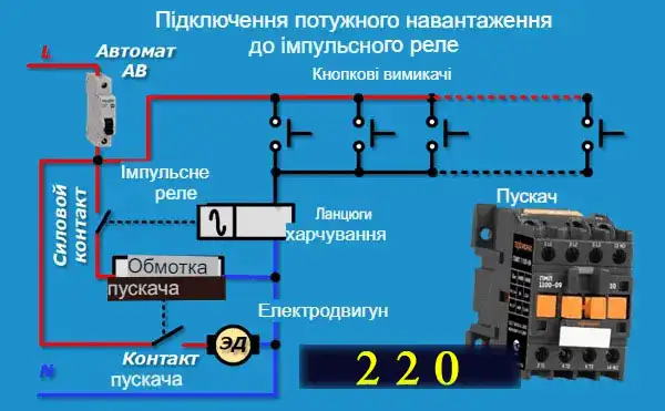 Як підключити імпульсне реле дистанційного керування світлом із різних місць житлової будівлі: 3 схеми з докладним поясненням для новачків