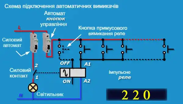 Як підключити імпульсне реле дистанційного керування світлом із різних місць житлової будівлі: 3 схеми з докладним поясненням для новачків