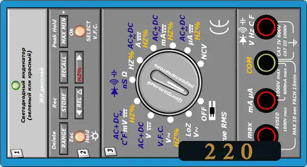 Мультиметри цифрові: як користуватись новачкові — інструкція
