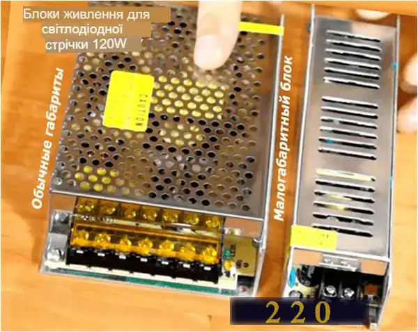 Підключення світлодіодної стрічки до блоку живлення: 7 способів