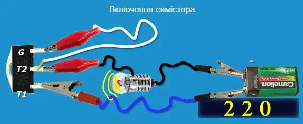 Симистор – принцип роботи для чайника