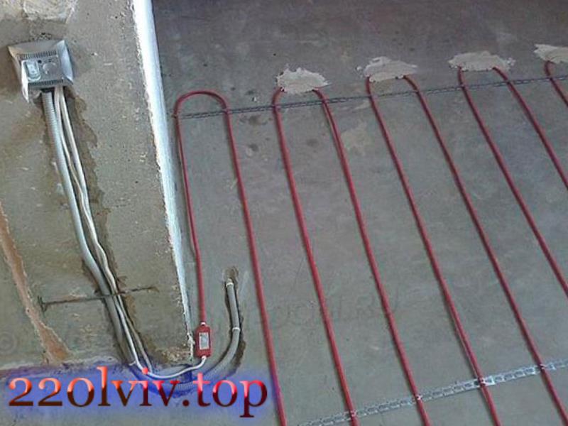 Електрична тепла підлога :: Ціни на монтаж у Львові