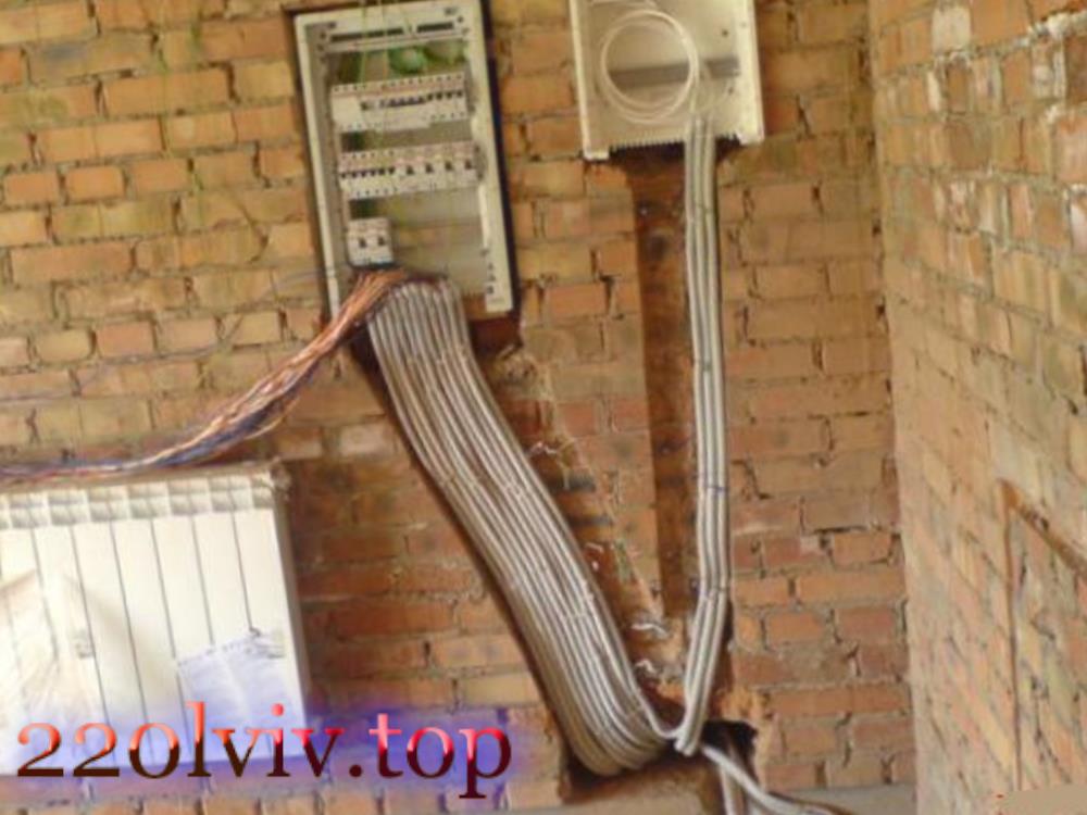 Прихована і зовнішня ретро проводка в дерев'яному будинку