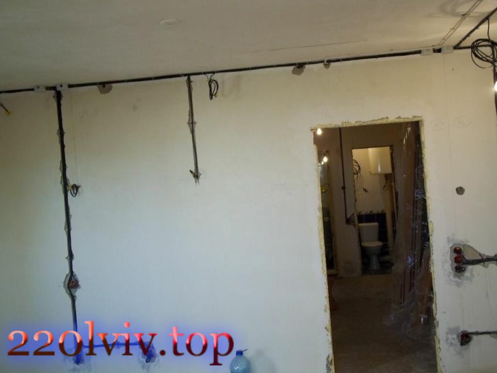 Електрика в квартирі та електропроводка під ключ