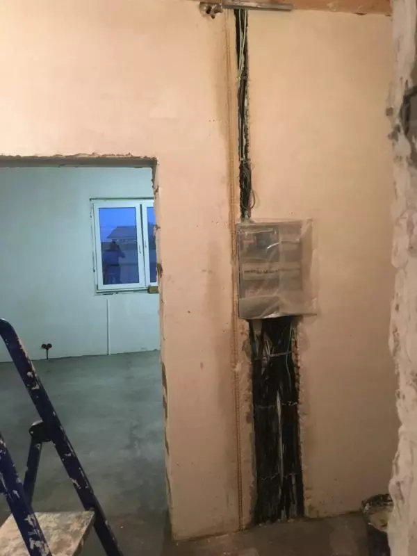 Монтаж електропроводки в будинках з газобетону та піноблоку